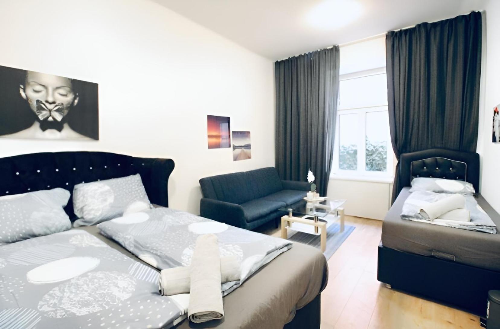 Spacious Cozy 1Br Apt Near To Danube River Wien Exterior foto