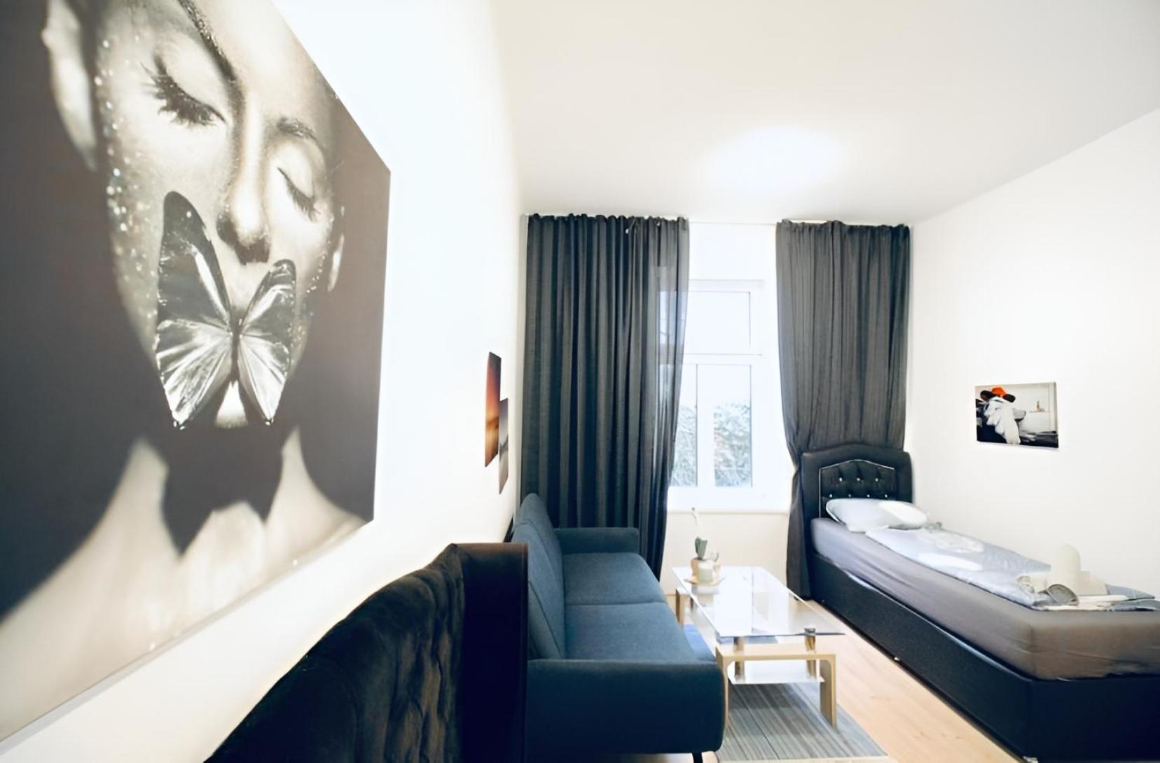 Spacious Cozy 1Br Apt Near To Danube River Wien Exterior foto
